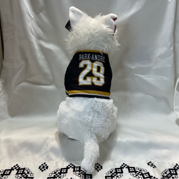 Pawkey Dogs Bark-Andre white plush dog - Picture 7 of 8